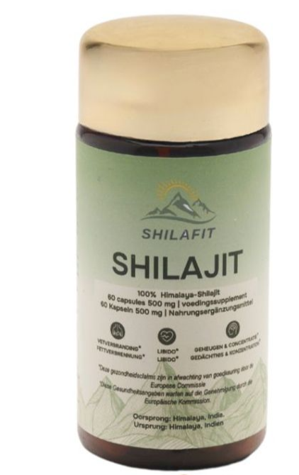 Shilafit Shilajit 500mg Capsules