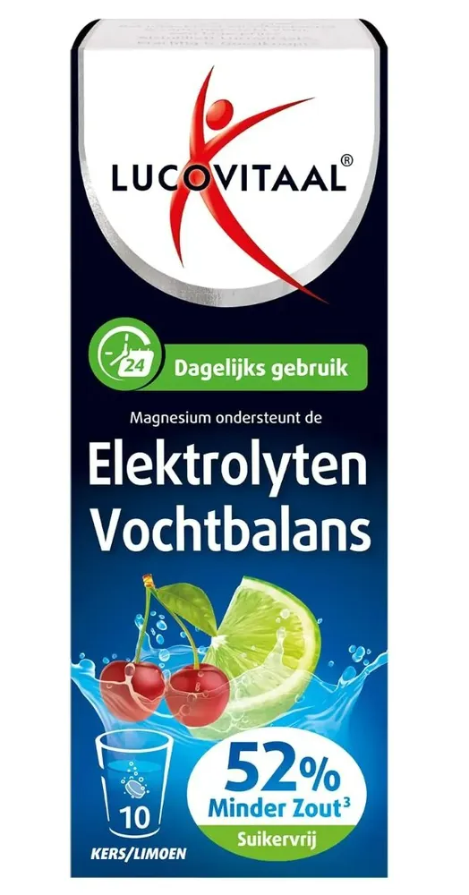 Lucovitaal Elektrolyten Vochtbalans Bruistablet