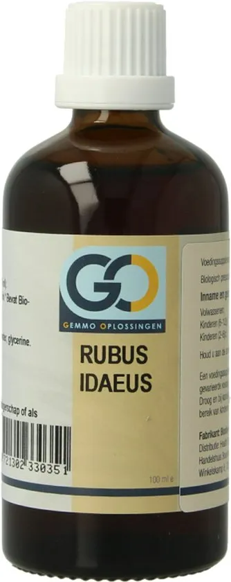 GO Gemmo Oplossingen Rubus Idaeus Bio Tinctuur