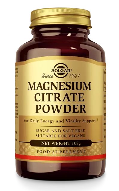 Solgar Magnesium Citrate Powder