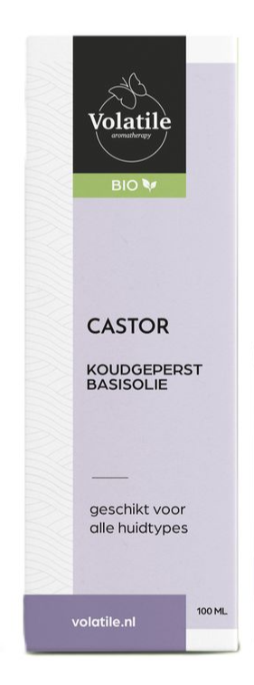 Volatile Castor Koudgeperst Basisolie Bio