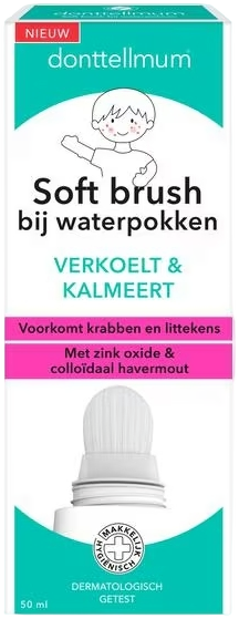 Donttellmum Soft Brush bij Waterpokken