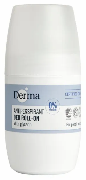 Derma Antiperspirant Deo Roll-On Parfumvrij