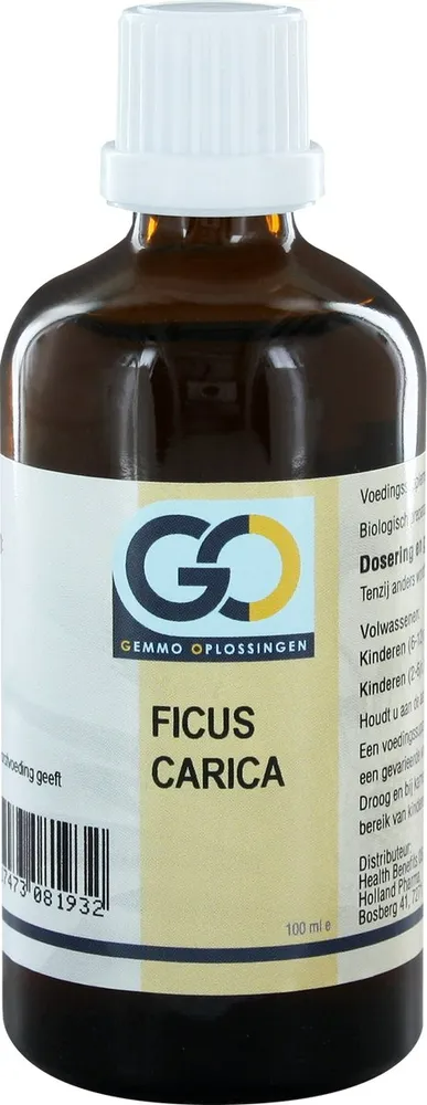 GO Gemmo Oplossingen Ficus Carica Bio Tinctuur