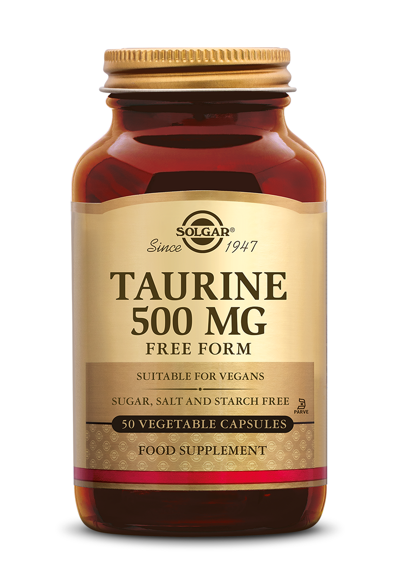 Solgar Taurine 500 mg Capsules