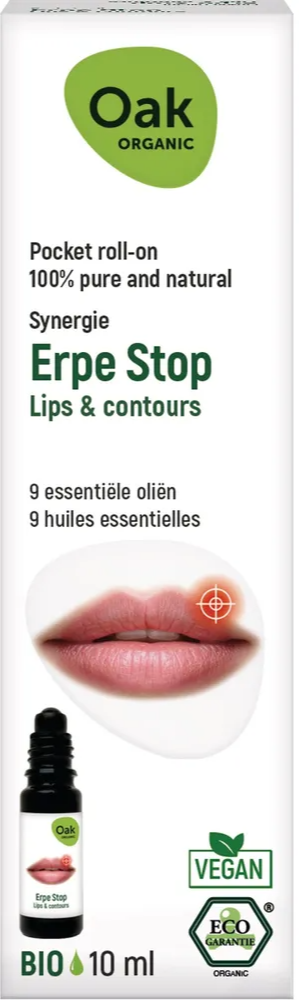 Oak Organic Pocket roll-on Erpe Stop Lips & Contours