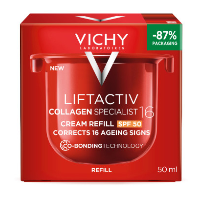 Vichy Liftactiv Collagen Specialist 16 Dagcrème SPF 50 Navulling