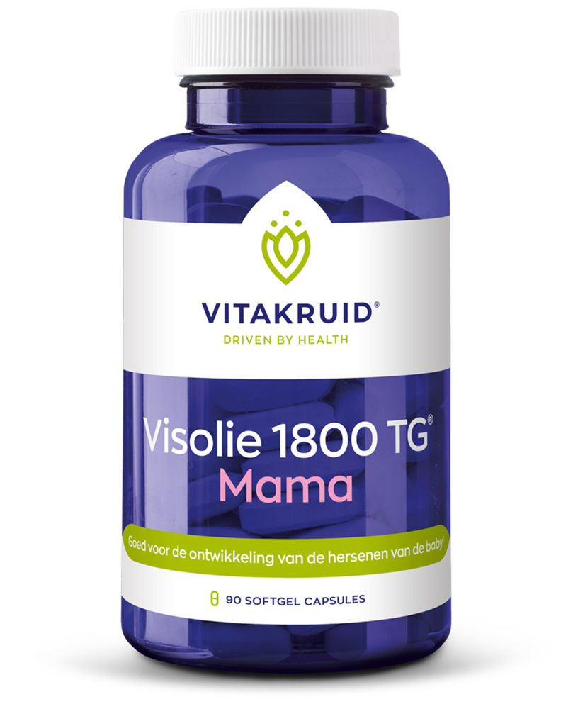 Vitakruid Visolie 1800 TG Mama Softgels