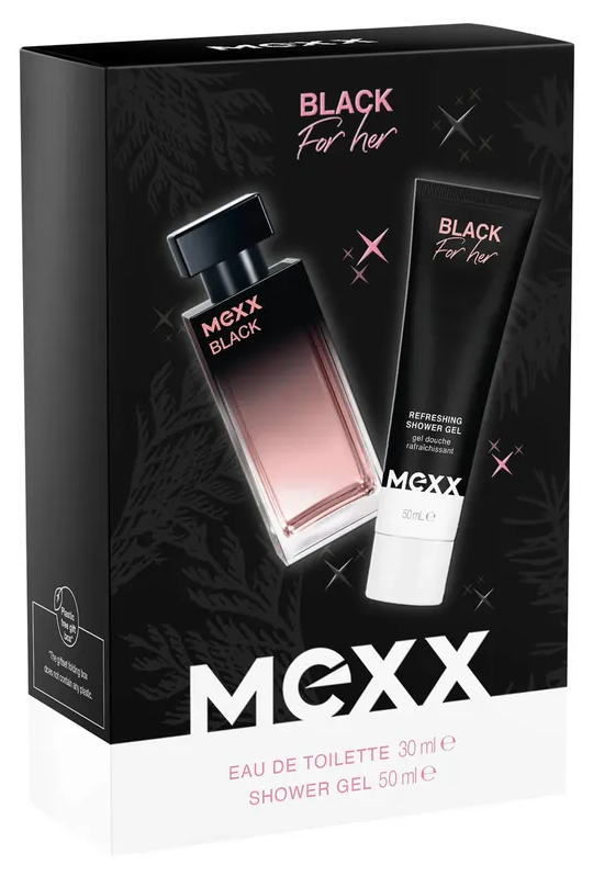 Mexx Black For Her Giftset