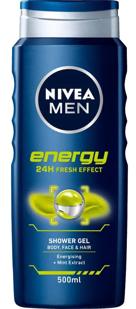 Nivea Men Energy 3-In-1 Shower Gel