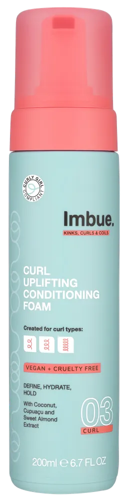 Imbue. Curl Uplifting Conditioning Foam