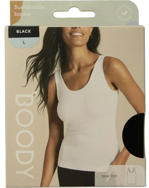 Boody Tank Top Zwart L