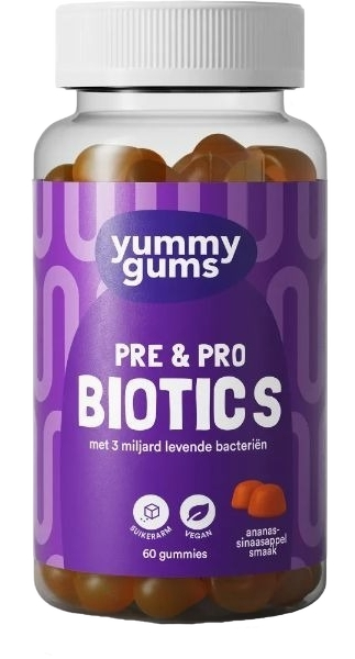 Yummygums Pre & Pro Biotics Gummies