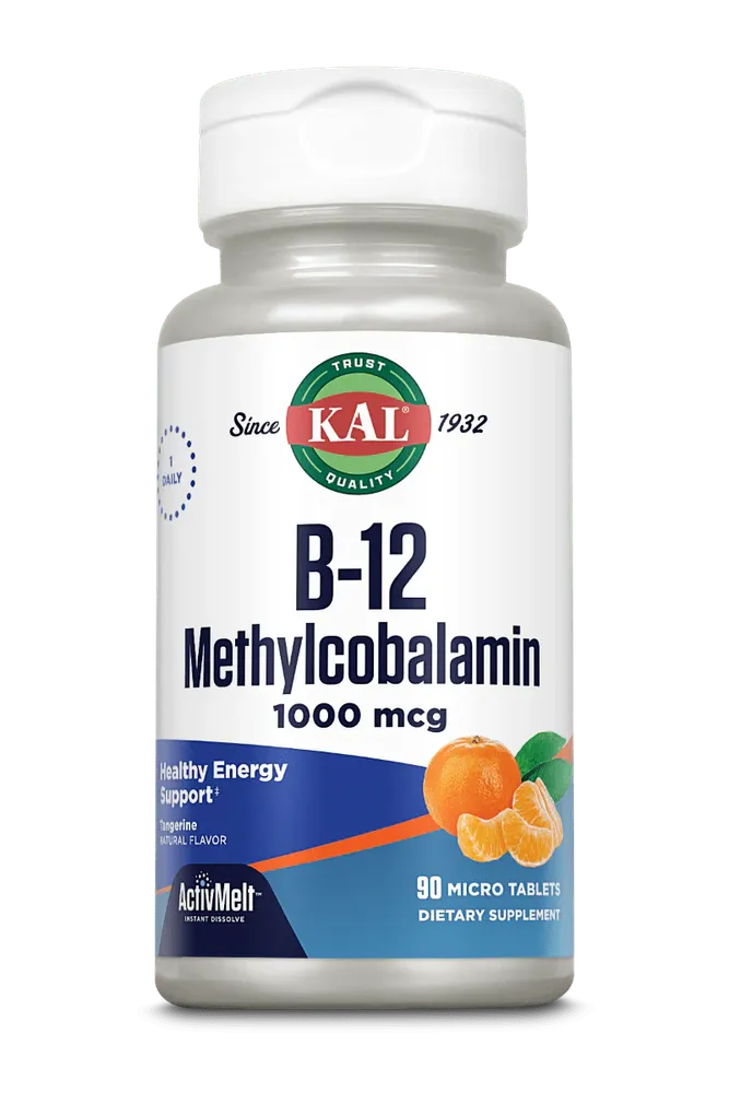 Kal Vitamine B12 Methylcobalamin ActivMelt Tabletten