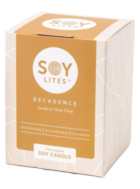 Soylites Soycandle Decadence - Vanilla & Ylangy Ylang