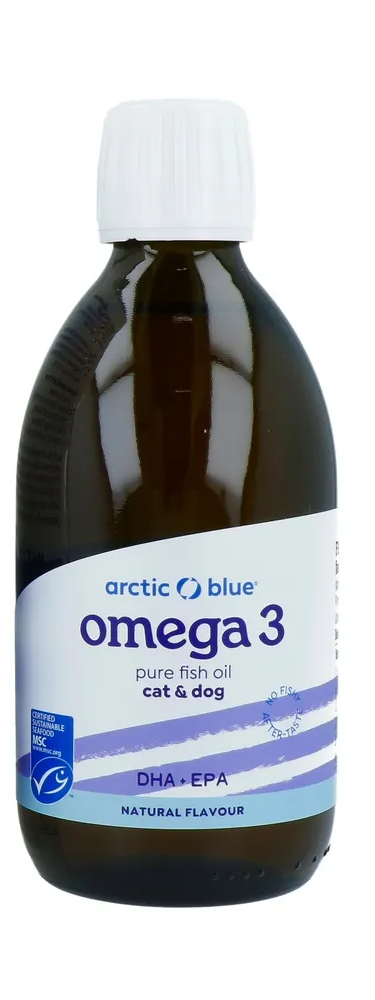 Arctic Blue Omega 3 Pure Visolie Cat & Dog Olie
