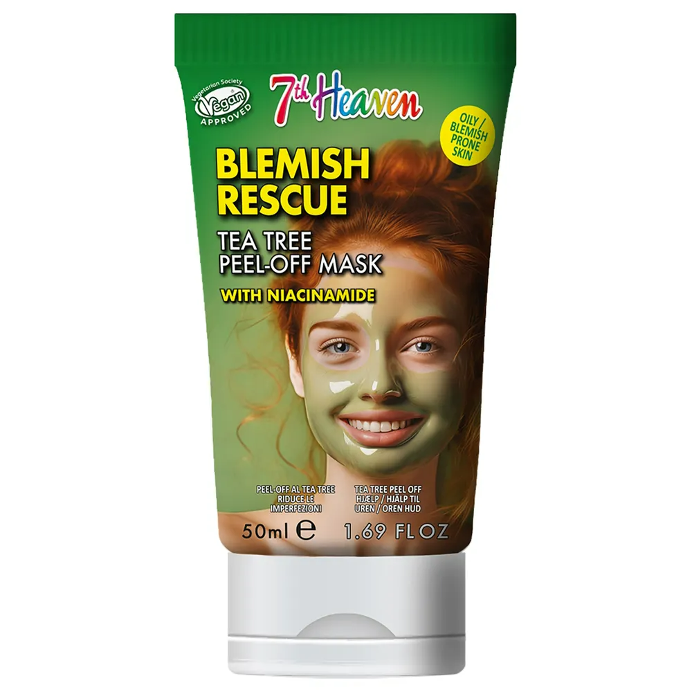 7th Heaven Blemish Rescue Tea Tree Peel-Off Masker met Niacinamide