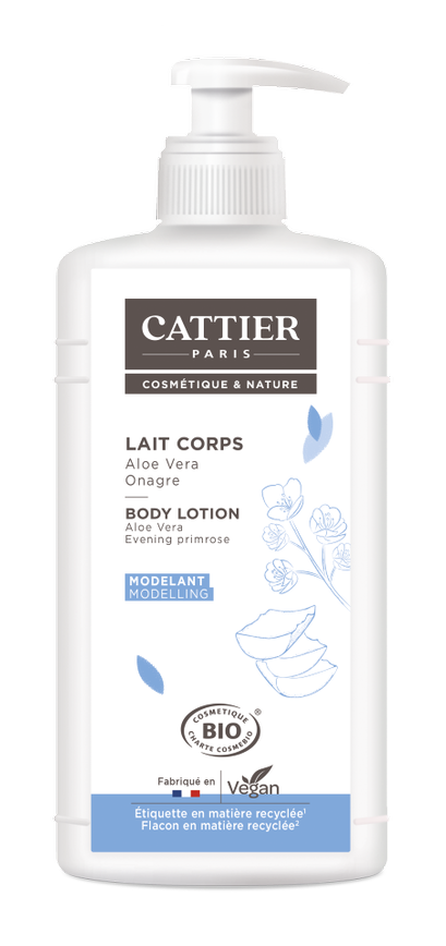 Cattier Aloë Vera Modelling Body Lotion Evening Primrose