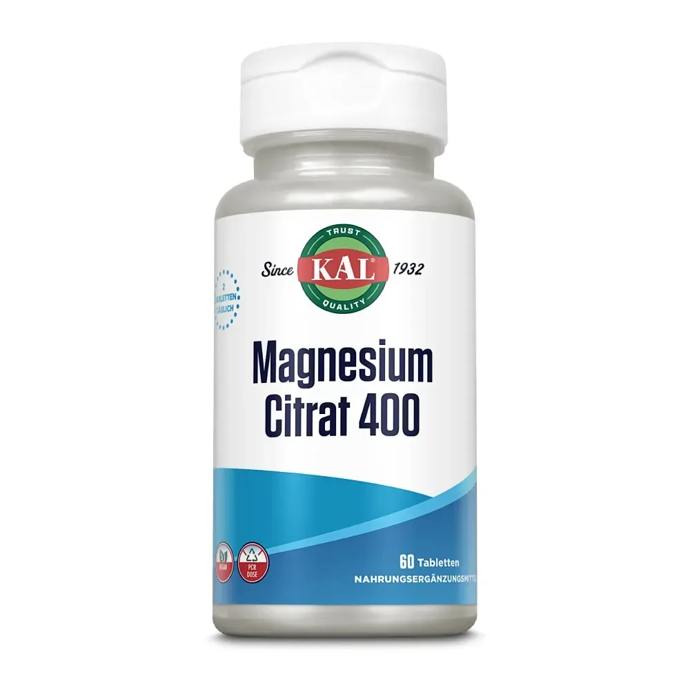 Kal Magnesium Citrat 400 Tabletten