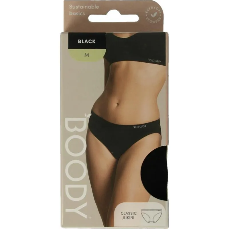 Boody Classic Bikinislip Zwart M