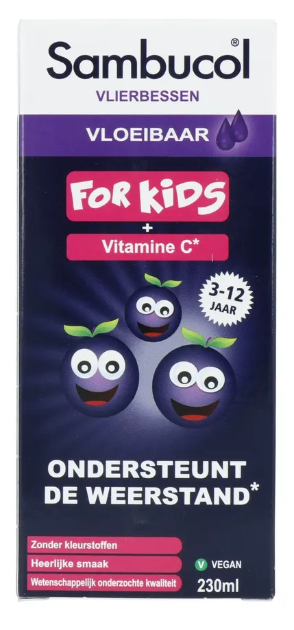 Sambucol Vlierbessen Vloeibaar For Kids 3-12 Jaar
