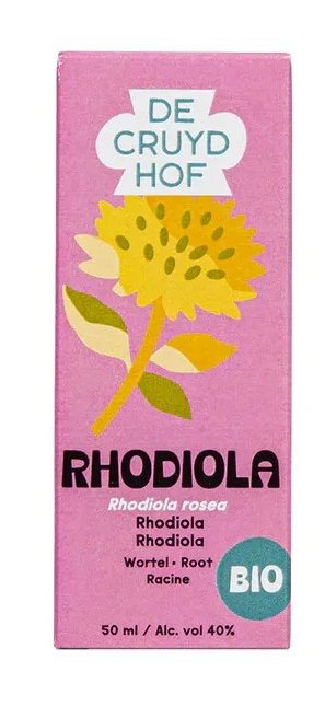 De Cruydhof Rozenwortel Rhodiola Rosea Bio Druppels