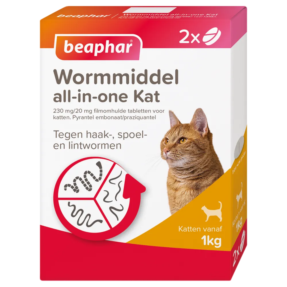 Beaphar Wormmiddel all-in-one Kat