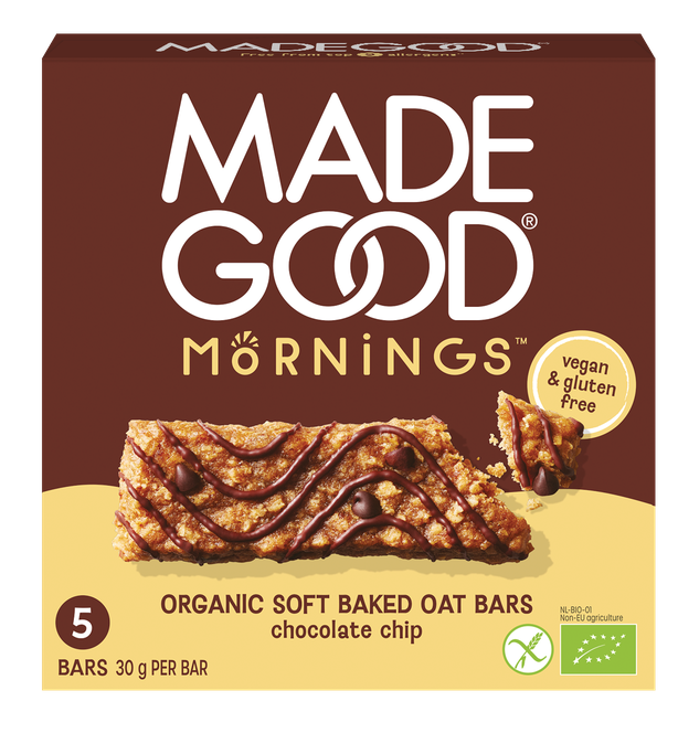 Made Good Mornings Chocolate Chip Soft Baked Oat Bars