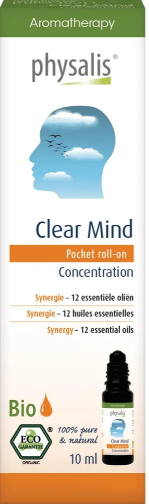 Physalis Clear Mind Pocket Roll-On Concentration