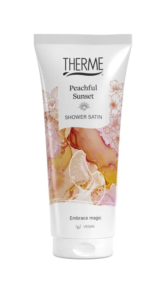Therme Peachful Sunset Shower Satin