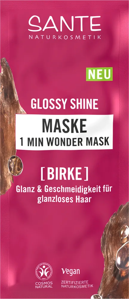 Sante Naturkosmetik Glossy Shine Haarmasker