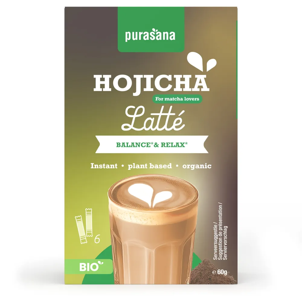 Purasana Instant Hojicha Latté