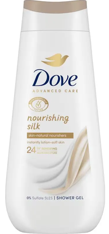 Dove Nourishing Silk Shower Gel