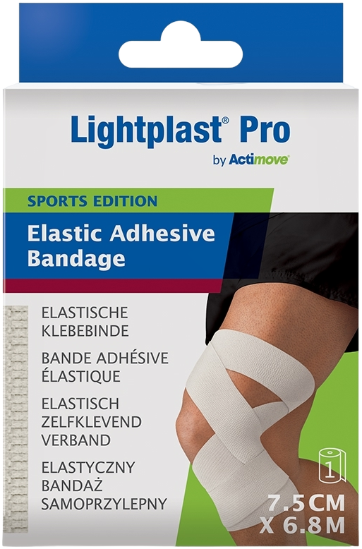Actimove Elastic Adhesive Bandage Wit 7.5cm x 6.8m