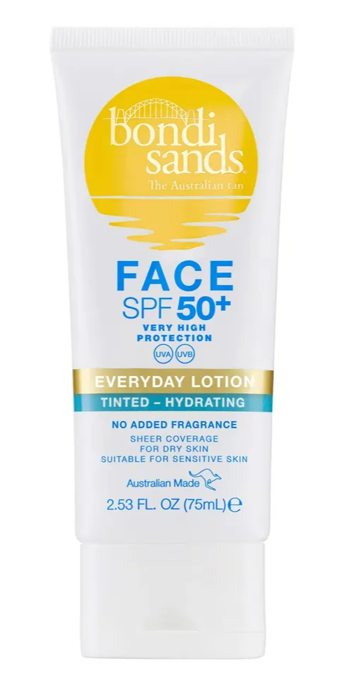 Bondi Sands Everyday Face Lotion Tinted - Hydrating SPF50+