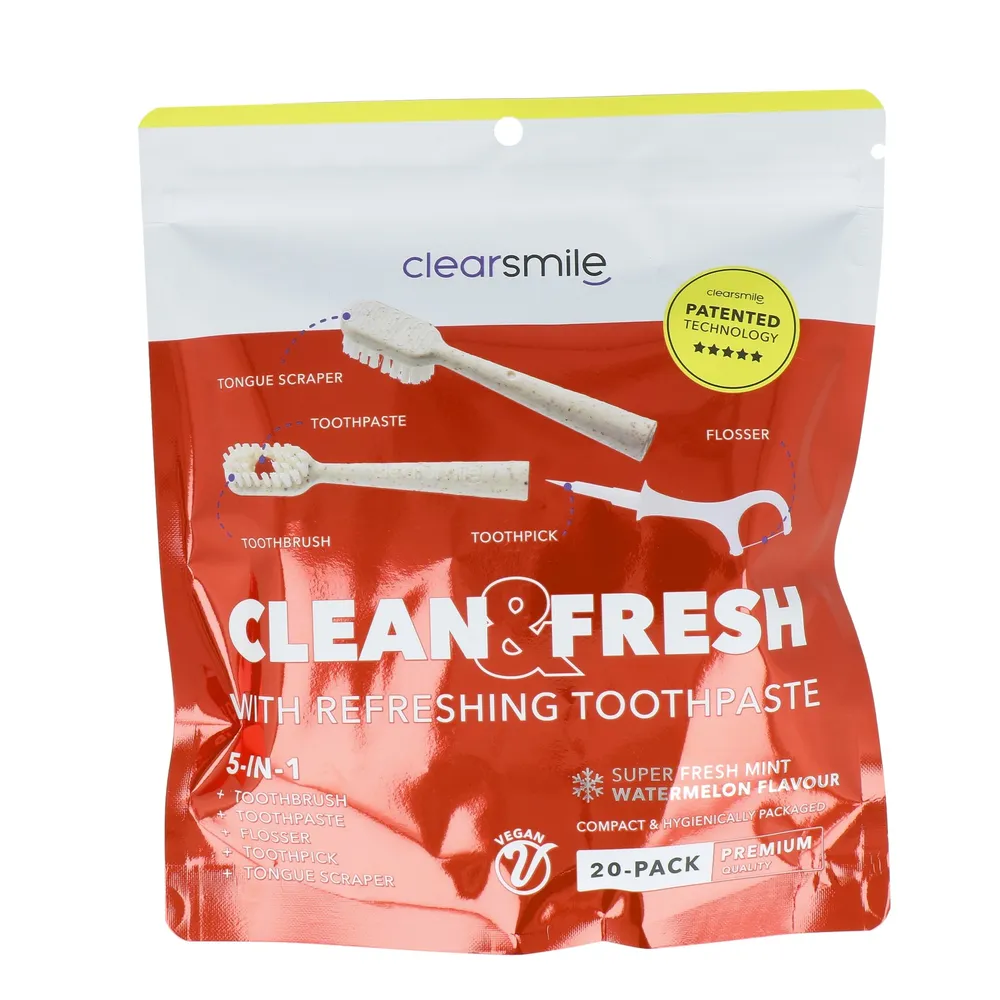 Clearsmile 5-in-1 Tooth Brush Watermeloen