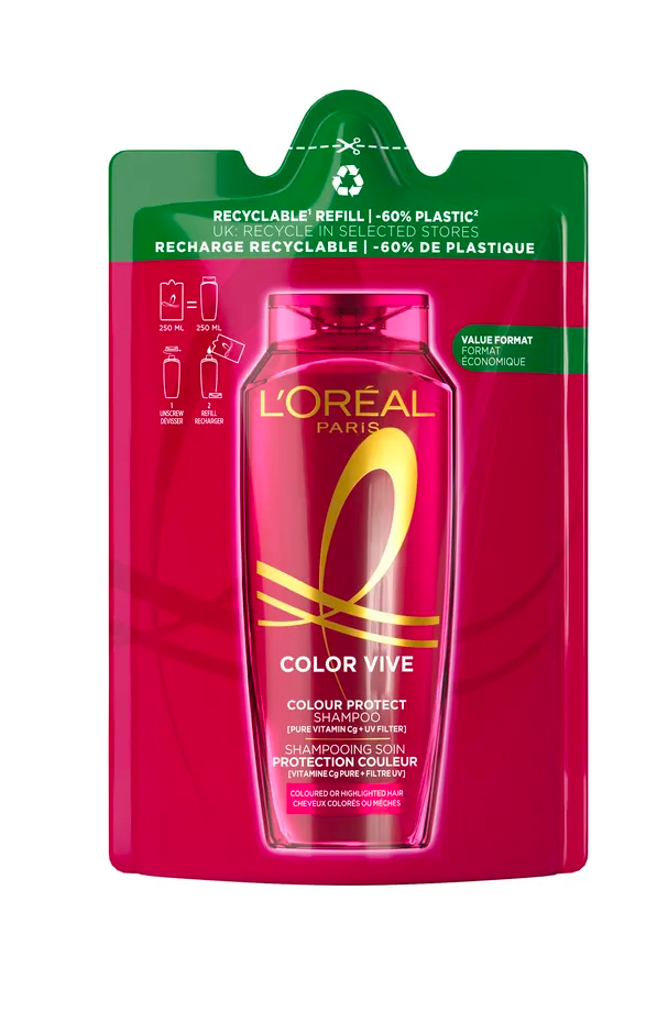 Elvive Color Vive Shampoo Kleur beschermend Refill