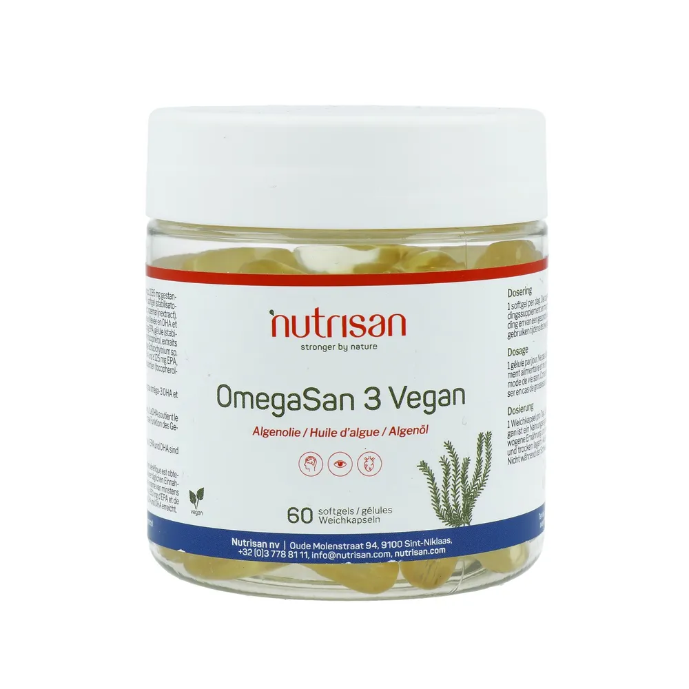 Nutrisan OmegaSan 3 Vegan Softgels