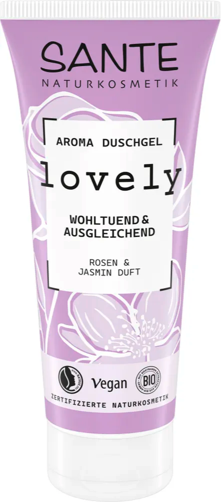 Sante Naturkosmetik Lovely Rozen & Jasmijn Douchegel