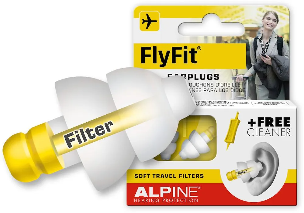 Alpine FlyFit Soft Travel Filters Oordoppen