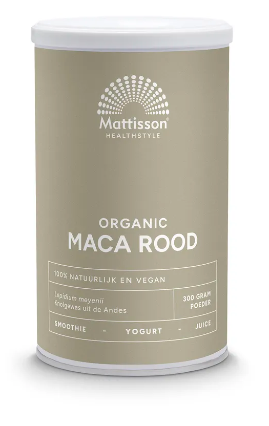 Mattisson Healthstyle Maca Rood Poeder