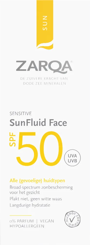 Zarqa Zon Sensitive Fluide Face SPF50