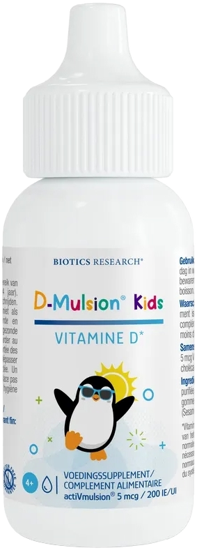 Biotics D-Mulsion Kids Vitamine D Druppels