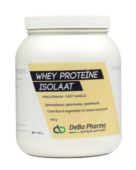 DeBa Pharma Whey Proteïne Isolaat Vanille Poeder
