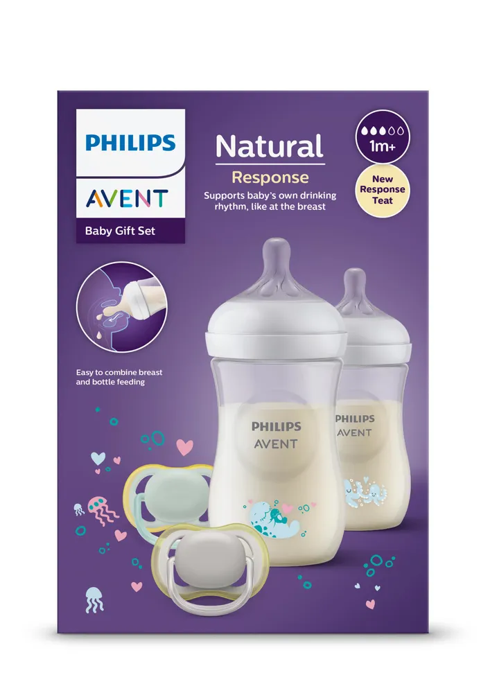 Avent Nutural Response Starterset 2x Fles & Fopspeen