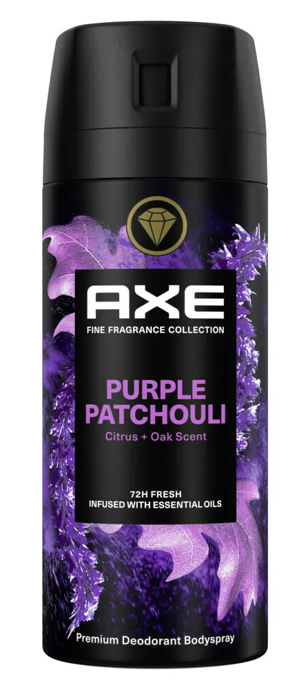 Axe Deodorant Bodyspray Purple Patchouli