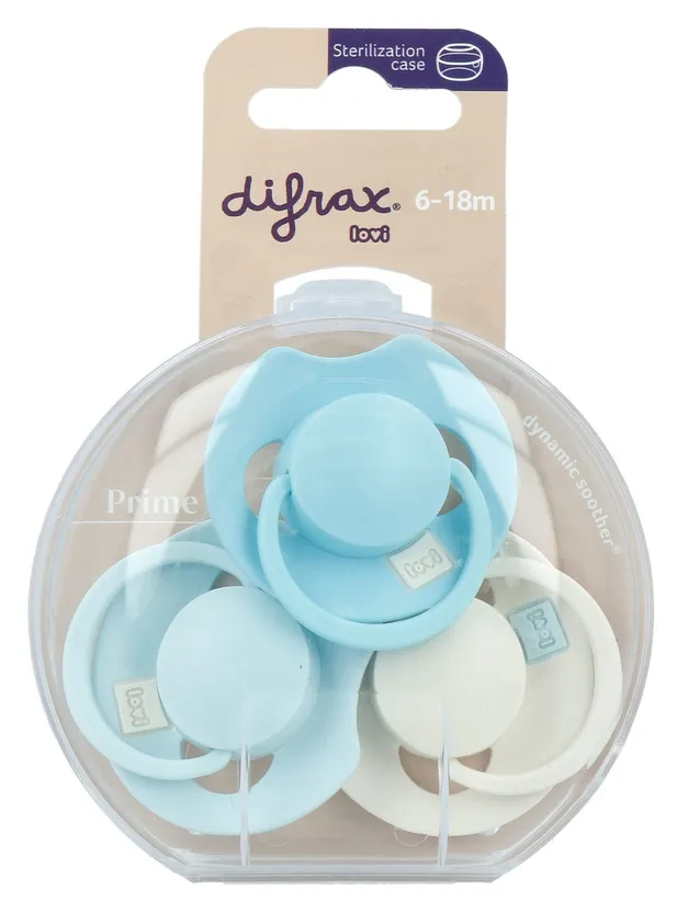 Difrax Lovi Fopspenen Green 6-18M