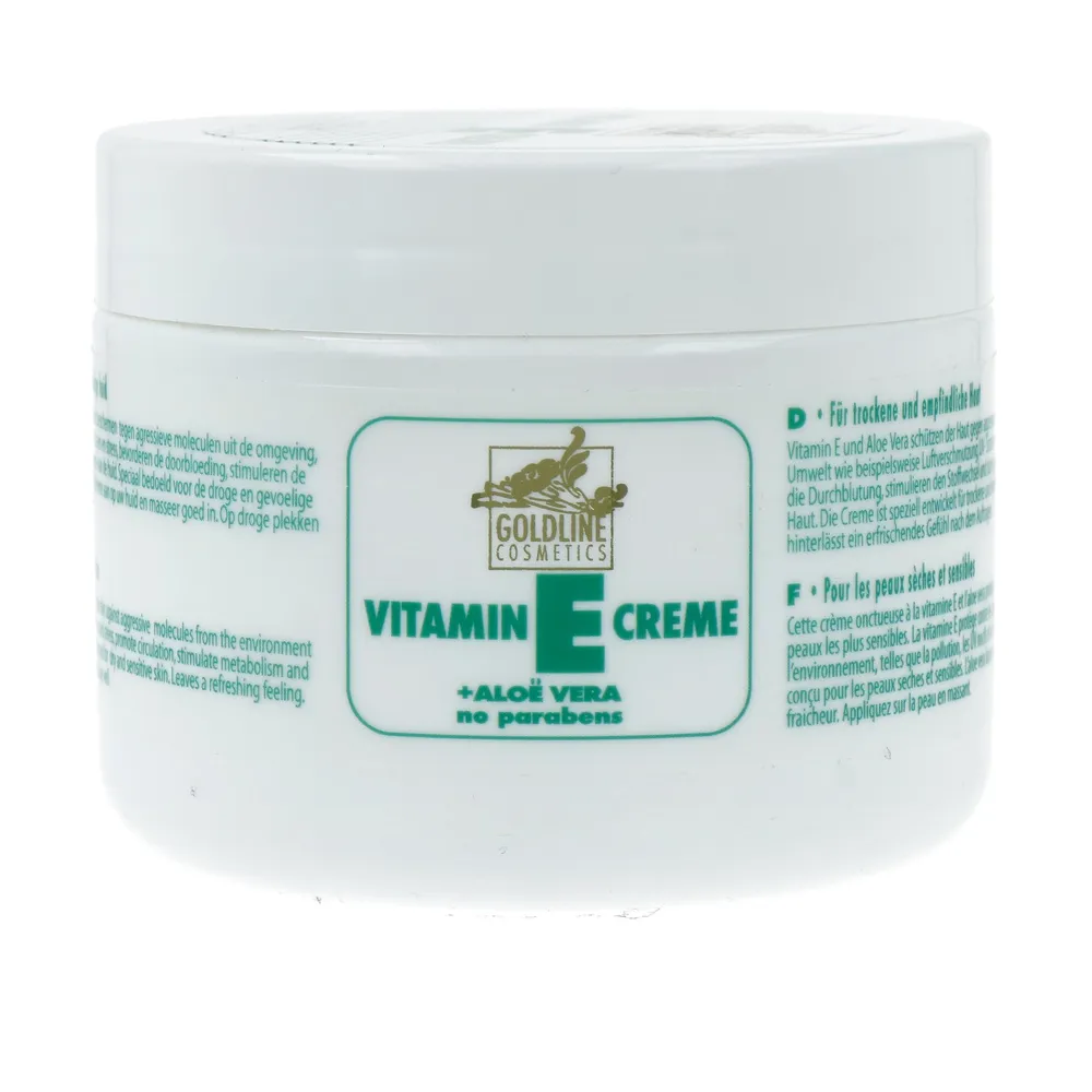 Goldline Cosmetics Vitamine E Creme Droge en Gevoelige Huid
