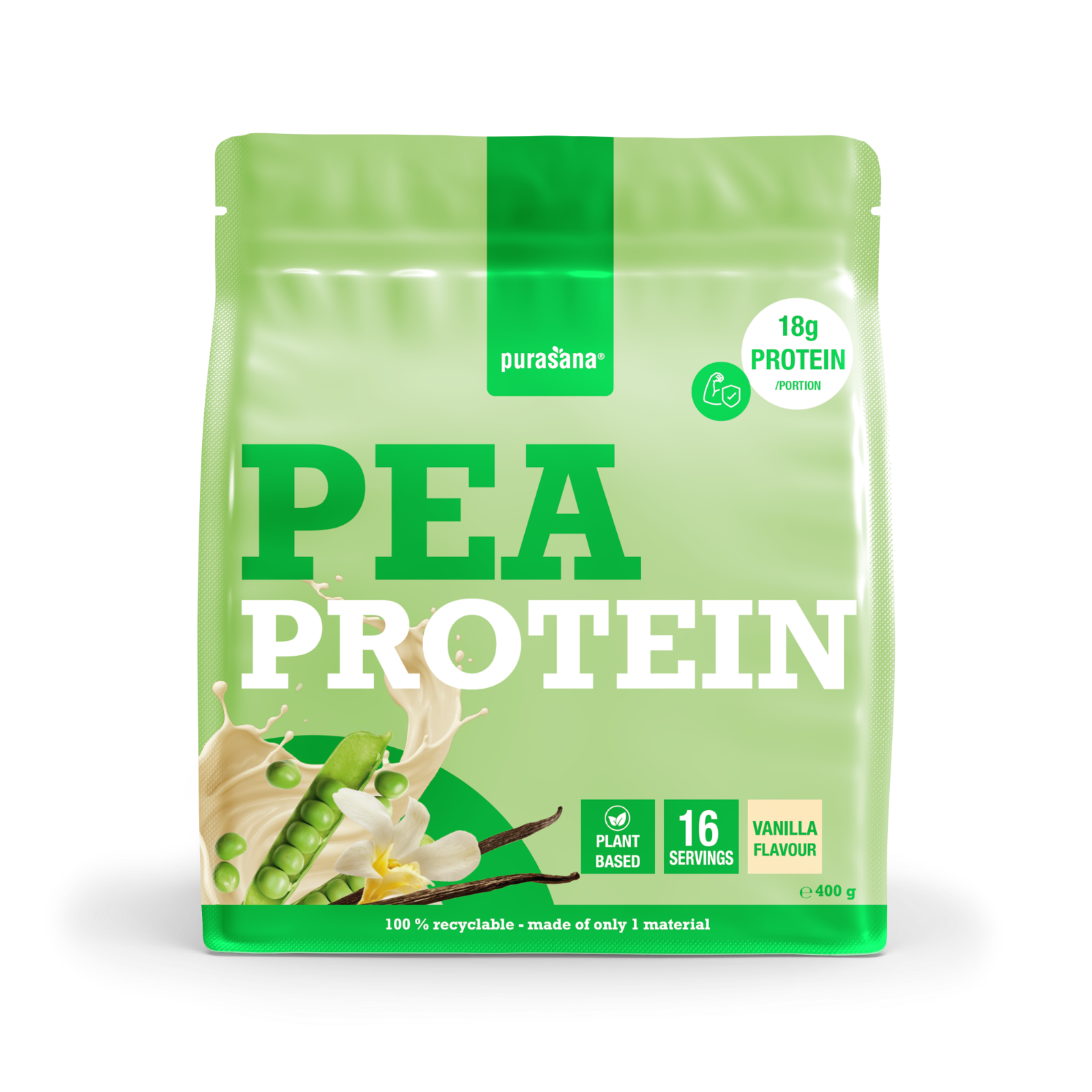 Purasana Pea Protein Powder Vanilla