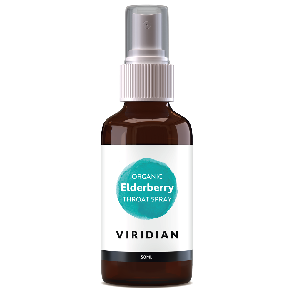 Viridian Organic Elderberry Throat Spray